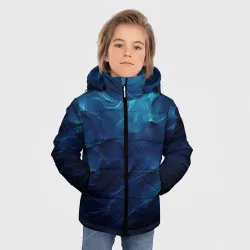 Зимняя куртка для мальчиков 3D Абстрактные волны глубины - фото 2