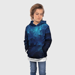 Детская толстовка 3D Абстрактные волны глубины - фото 2