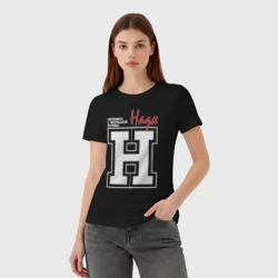 Женская футболка хлопок Надя человек с большой буквы - фото 2