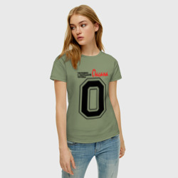 Женская футболка хлопок Оксана - человек с большой буквы - фото 2