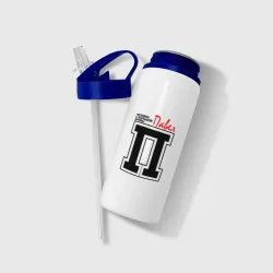 Бутылка для воды с трубочкой Павел - человек с большой буквы - фото 2