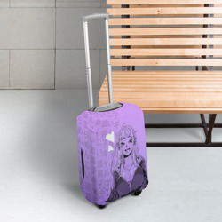 Чехол для чемодана 3D Девушка - Досанко гяру чудо как милы - фото 2