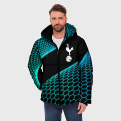 Мужская зимняя куртка 3D Tottenham football net - фото 2