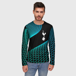 Мужской лонгслив 3D Tottenham football net - фото 2