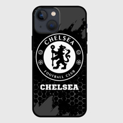 Чехол для iPhone 13 mini Chelsea sport на темном фоне