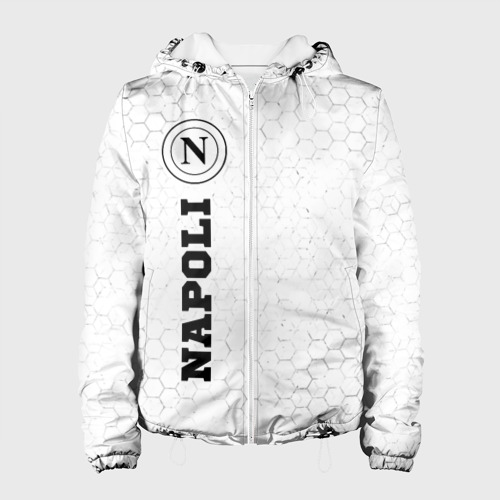 Женская куртка 3D Napoli sport на светлом фоне по-вертикали, цвет белый