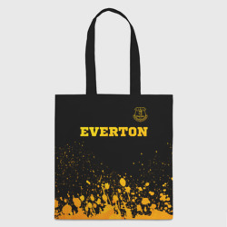 Шоппер 3D Everton - gold gradient посередине