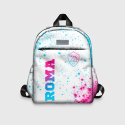 Детский рюкзак 3D Roma neon gradient style вертикально