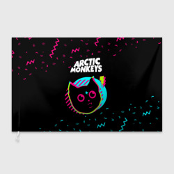 Флаг 3D Arctic Monkeys - rock star cat