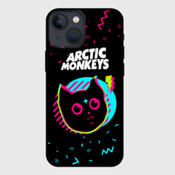 Чехол для iPhone 13 mini Arctic Monkeys - rock star cat