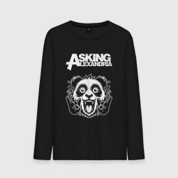 Мужской лонгслив хлопок Asking Alexandria rock panda