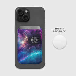 Картхолдер Magsafe магнитный Bullet For My Valentine space rock - фото 2