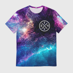 Мужская футболка 3D Bullet For My Valentine space rock