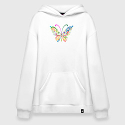 Худи SuperOversize хлопок Butterfly colors