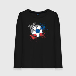 Женский лонгслив хлопок Russia football