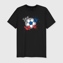 Мужская футболка хлопок Slim Russia football