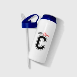 Бутылка для воды с трубочкой Света - человек с большой буквы - фото 2