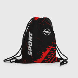 Рюкзак-мешок 3D Opel red sport tires