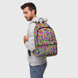 Рюкзак 3D Разноцветная мелкая мозаика - фото 2