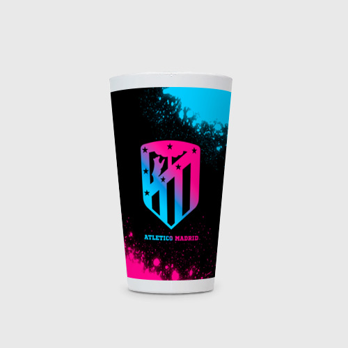 Кружка Латте Atletico Madrid - neon gradient - фото 2