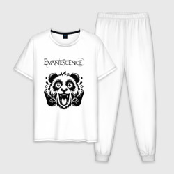 Мужская пижама хлопок Evanescence - rock panda