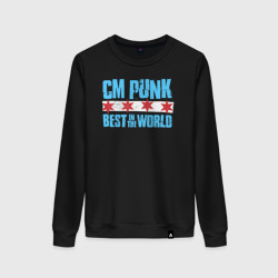 Женский свитшот хлопок Cm Punk - Best in the World