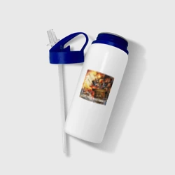 Бутылка для воды с трубочкой Five Finger Death Punch - And Justice for None - фото 2