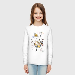 Детский лонгслив хлопок Кандинский  Деликатная напряженность - фото 2