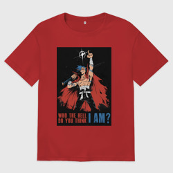 Мужская футболка хлопок Oversize Гуррен-Лаганн Камина