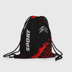 Рюкзак-мешок 3D Citroen red sport tires