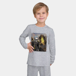 Детская пижама с лонгсливом хлопок Helldivers x anime - фото 2