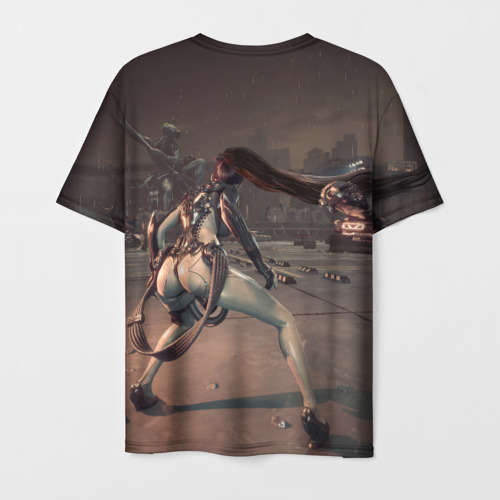 Мужская футболка 3D Ева в бою stellar blade, цвет 3D печать - фото 2