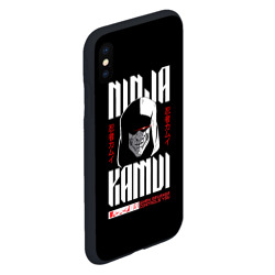 Чехол для iPhone XS Max матовый Ninja Kamui Revenge controls you - фото 2