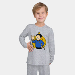 Детская пижама с лонгсливом хлопок Мистер Спок - фото 2