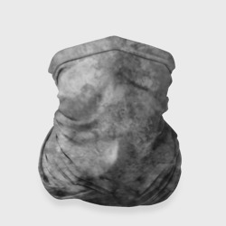 Бандана-труба 3D Абстракция - серый камень