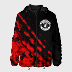 Мужская куртка 3D Manchester United sport grunge