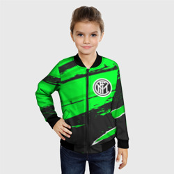 Детский бомбер 3D Inter sport green - фото 2