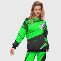 Женский костюм с толстовкой 3D Inter sport green - фото 2