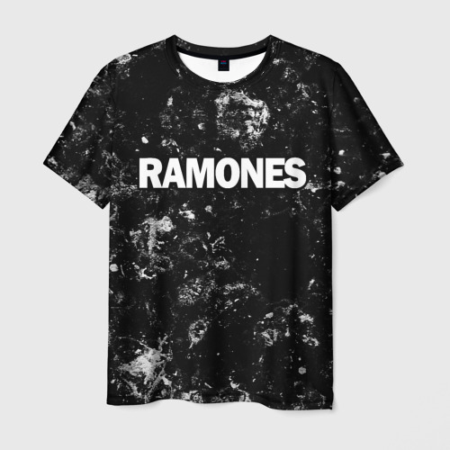 Мужская футболка 3D Ramones black ice, цвет 3D печать