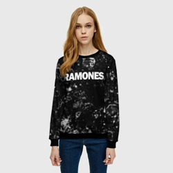 Женский свитшот 3D Ramones black ice - фото 2