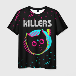 Мужская футболка 3D The Killers - rock star cat