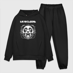 Мужской костюм oversize хлопок Die Antwoord rock panda