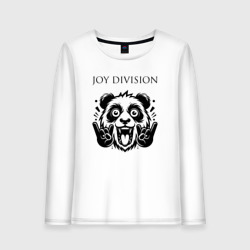 Женский лонгслив хлопок Joy Division - rock panda