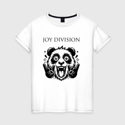 Женская футболка хлопок Joy Division - rock panda