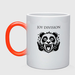 Кружка хамелеон Joy Division - rock panda