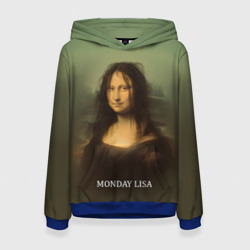 Женская толстовка 3D Лиза в понедельник - Мона Лиза