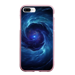 Темный синий космический мистический фон – Чехол для iPhone 7Plus/8 Plus матовый с принтом купить
