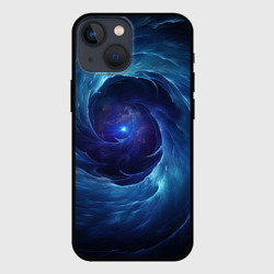 Темный синий космический мистический фон – Чехол для iPhone 13 mini с принтом купить