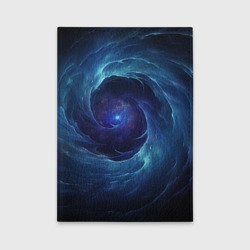 Темный синий космический мистический фон – Обложка для автодокументов с принтом купить со скидкой в -20%