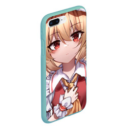 Чехол для iPhone 7Plus/8 Plus матовый Touhou Project Flandre милая улыбка - фото 2